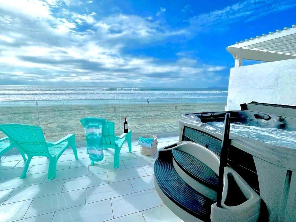 Quinta Pacifica Beachfront Villas Rosarito Exterior foto